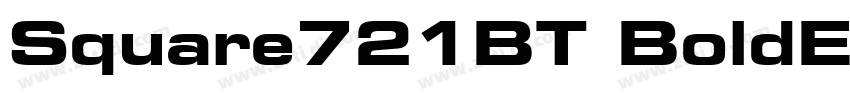 Square721BT BoldExte字体转换 Square721BT BoldExte字体转换